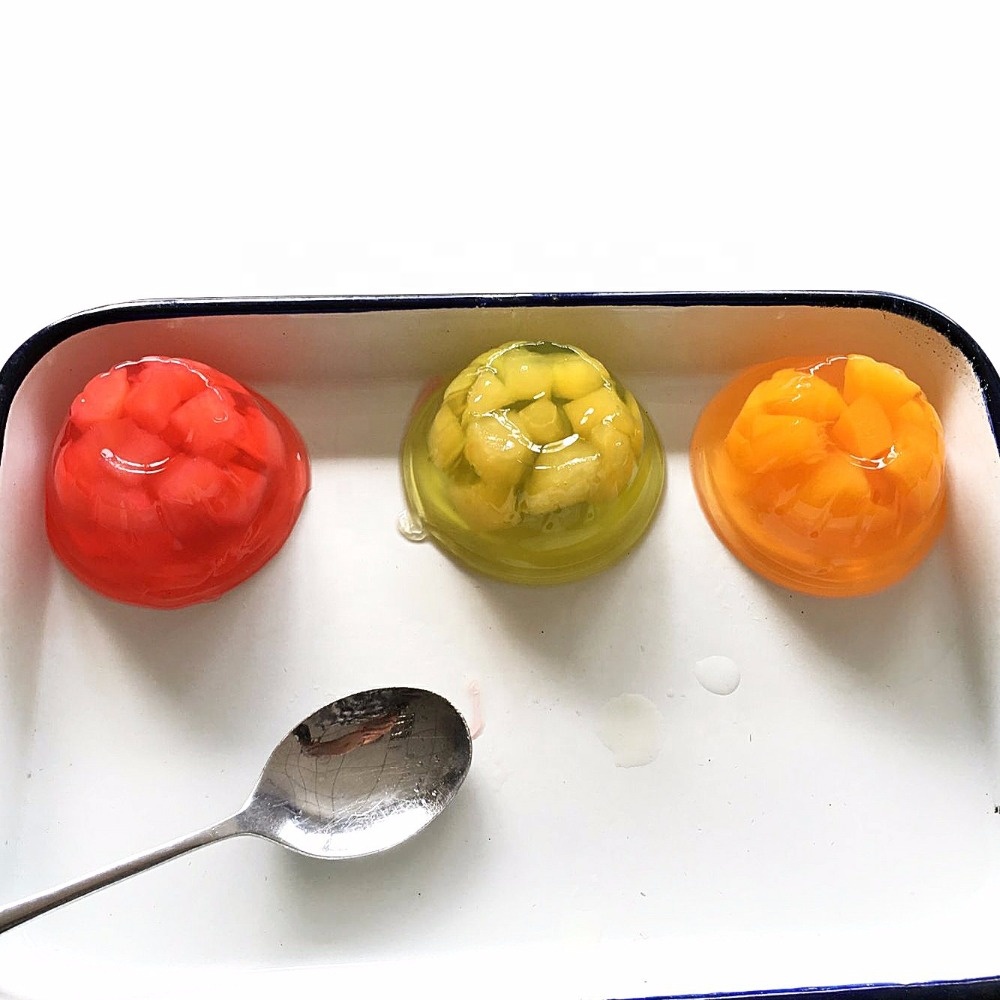 Mini Fruit Jelly cups,mixed fruit jelly cups