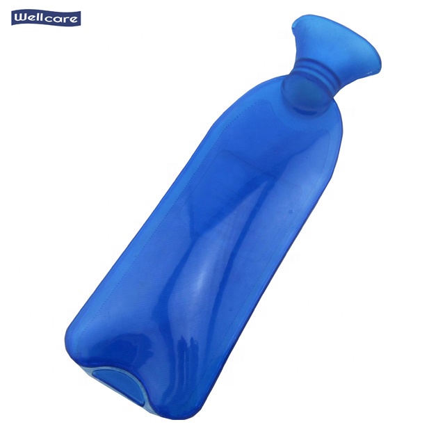 Yangzhou wholesale PVC hot water bottle High quality BS Standard Natural Hot Water Bag