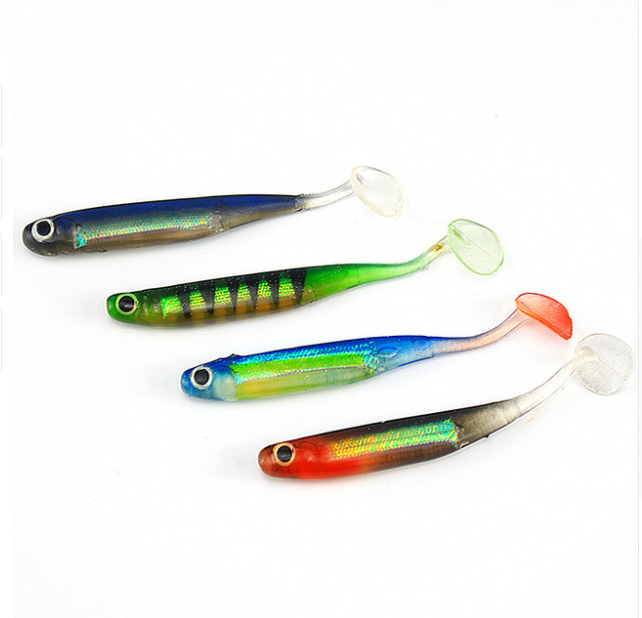 NOEBY Wholesale Fish Lures Soft Bait Fish Fishing Lure Shad Manual Silicone Bass Bait Swimbait Plastic Lure Pesca