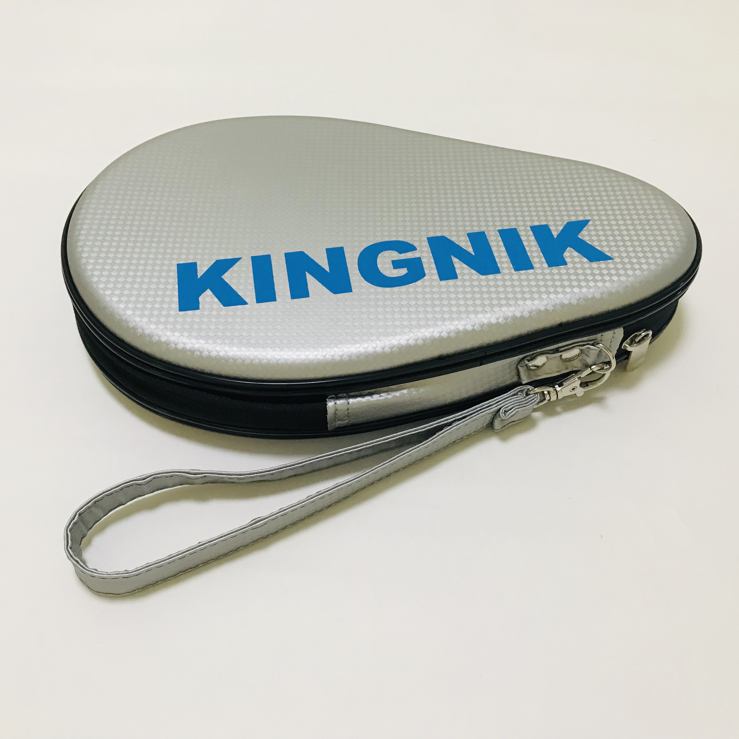 Чехол для настольного тенниса KINGNIK серебристого цвета (в форме тыквы)