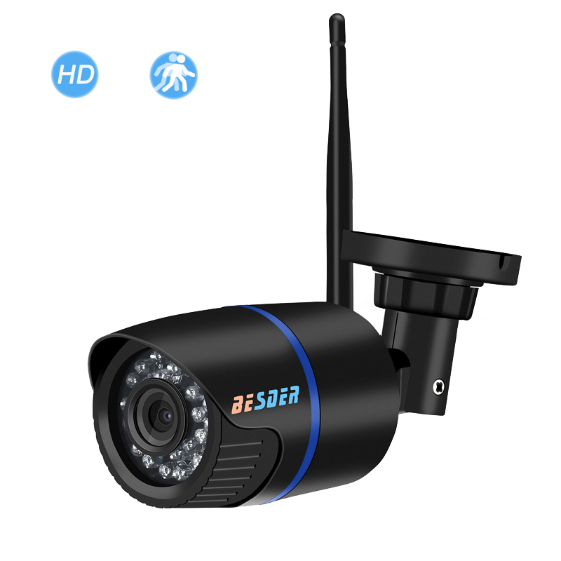 Besder 720P 960P 1080P Wifi Ip CCTV кабели для видеокамеры Беспроводная Onvif наружная цилиндрическая камера безопасности со слотом для sd-карты макс. до 64 ГБ