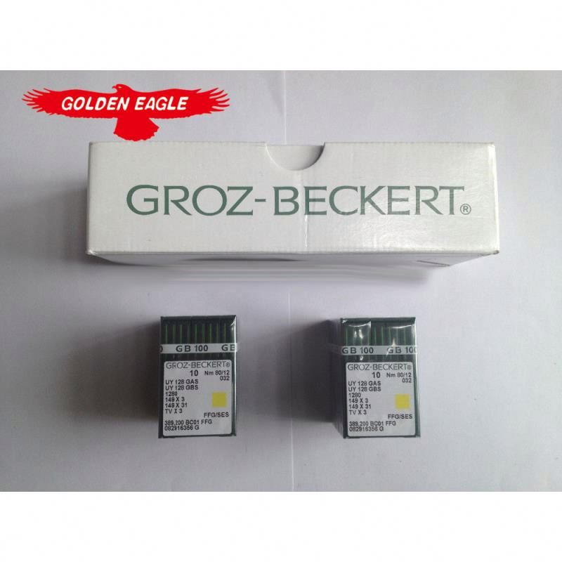 100% Оригинальные GROZ-BECKERT иглы, сделано в Германии, UY128GAS Размер 80/12