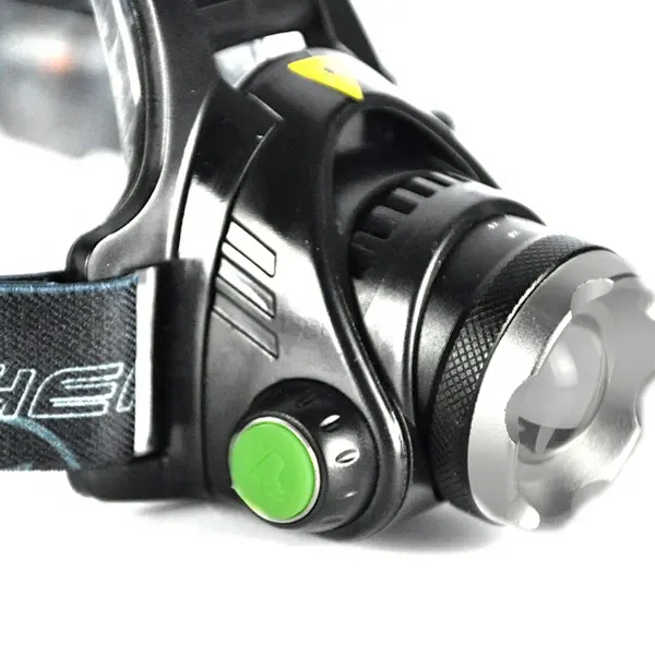 T6 LED Head lamp Headlight Flashlight Head Torch Zoomable Rechargeable Spot Headlamp For Camping