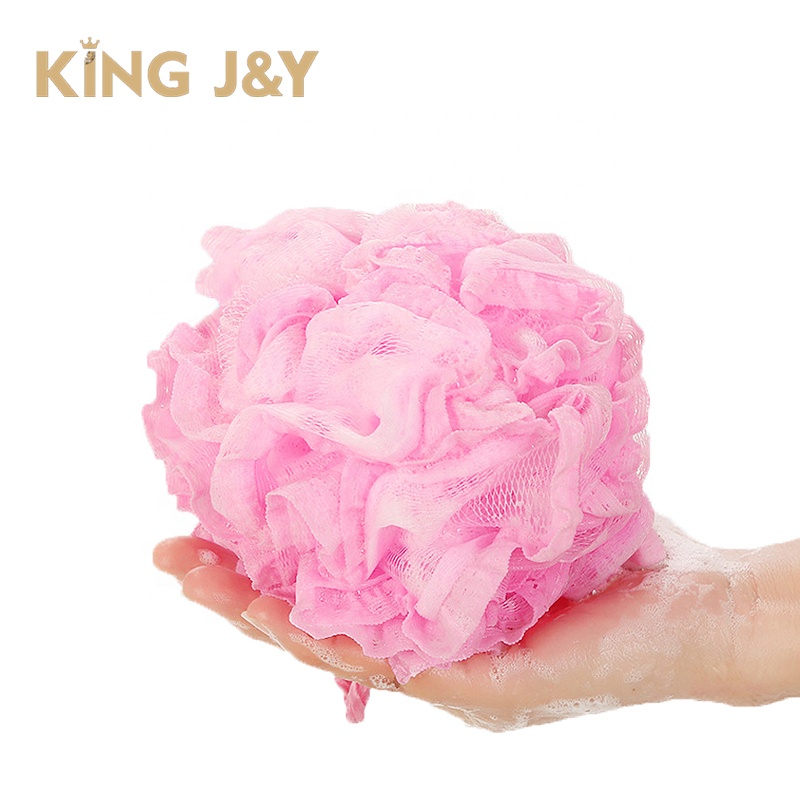 Розовая губка для ванны loofah для душа мягкие губки для ванны для женщин