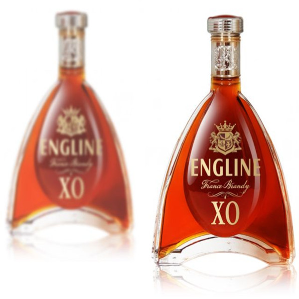 Роскошная стеклянная бутылка XO/brandy 700 мл