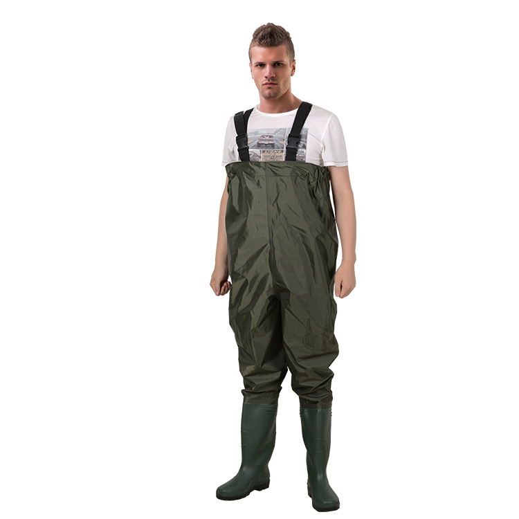Нейлон ПВХ покрытием водонепроницаемый фишинг Waders