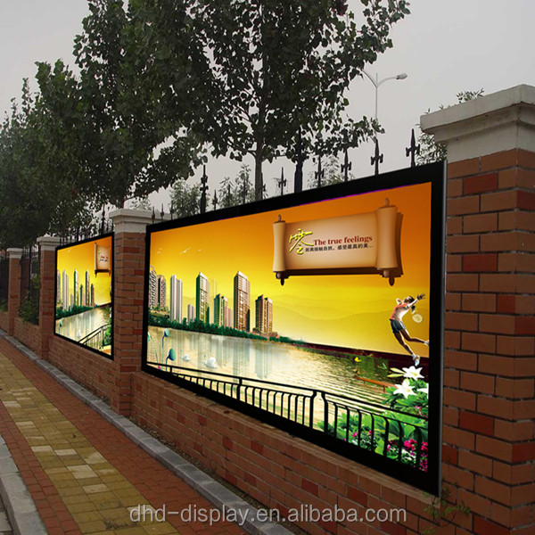 Box panel outdoor light box backlit