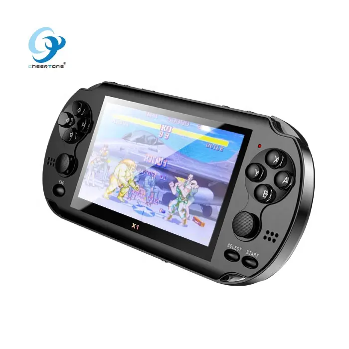 CT826 Popular 4.3 large screen portables handheld retro game console for kids