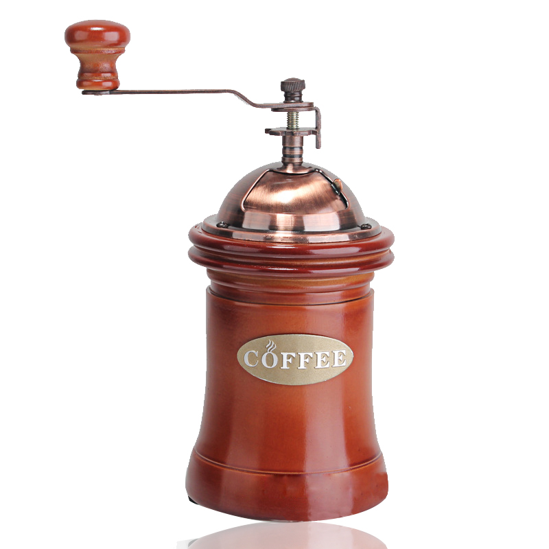 Ecocoffee руководство кофе шлифовальные станки мельница рукоятка Регулируемая дерево бытовой кофе Bean машина