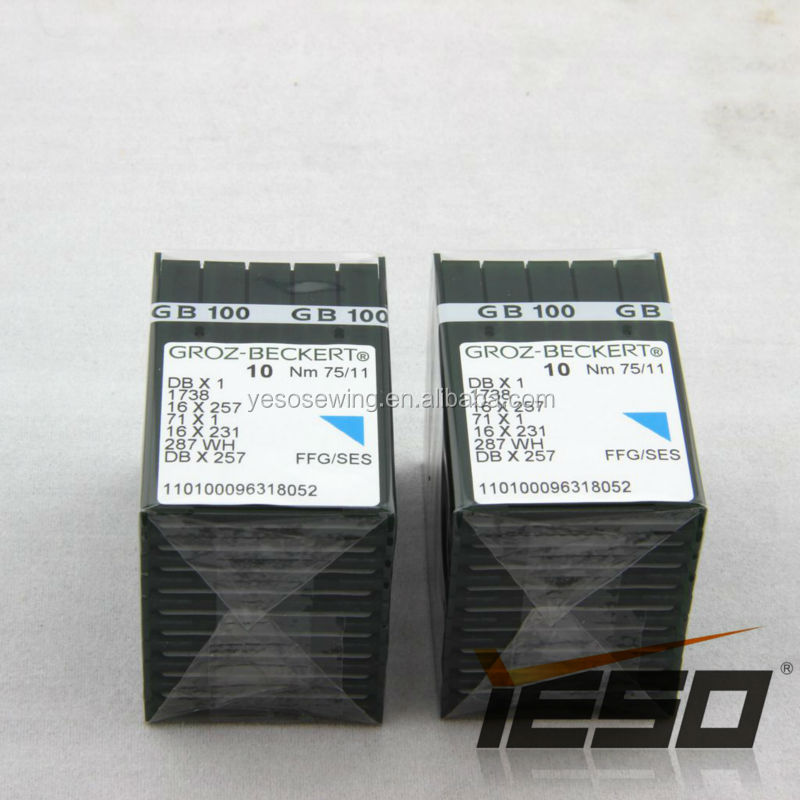 DBX1 1738 16x231 Nm 75/11 Groz-Beckert Needle Made in Germany