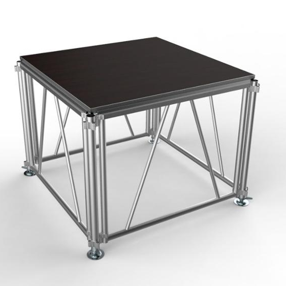 Алюминиевая Регулируемая Платформа для сцены 4 'x 4' и 4 'x 8'