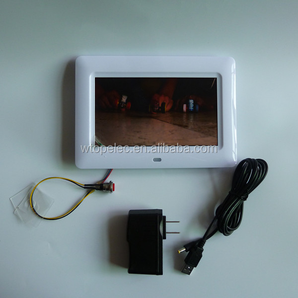 Цифровая фоторамка с аккумулятором USB
