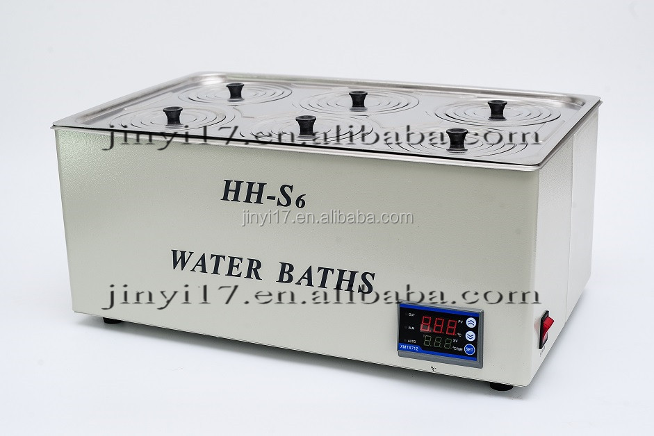 HH-S6 цифровая лабораторная водяная ванна, термостатическая водяная Ванна