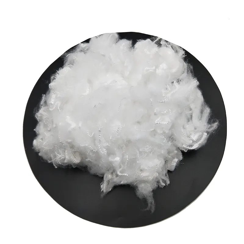 hollow conjugated siliconized polyester fiber virgin