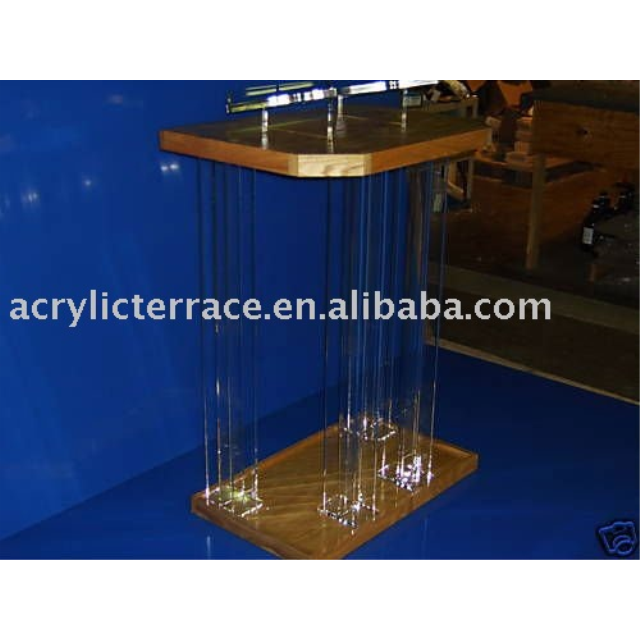 Кафедра из акрила и дерева