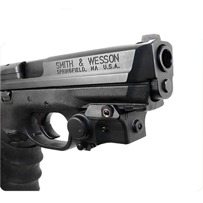 Subcompact pistol mounted 532nm green laser sight