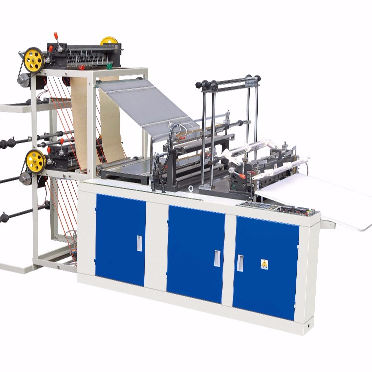 Wenzhou professional manufacturer ce certificated bottom sealing plastic flat T-shirt bag making machine with good price