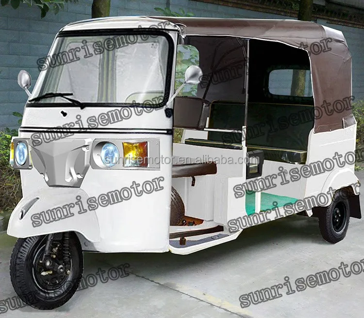 Коммерческие трехколесные велосипеды для пассажиров Bajaj Tuk рикша