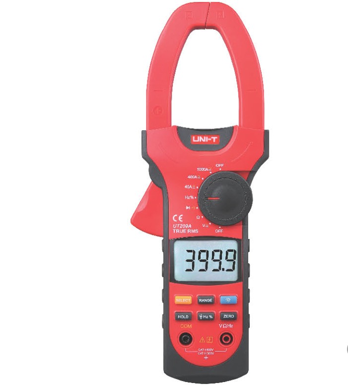 UT209A Series 1000A AC/DC Digital Clamp Meter with Low Power Consumption