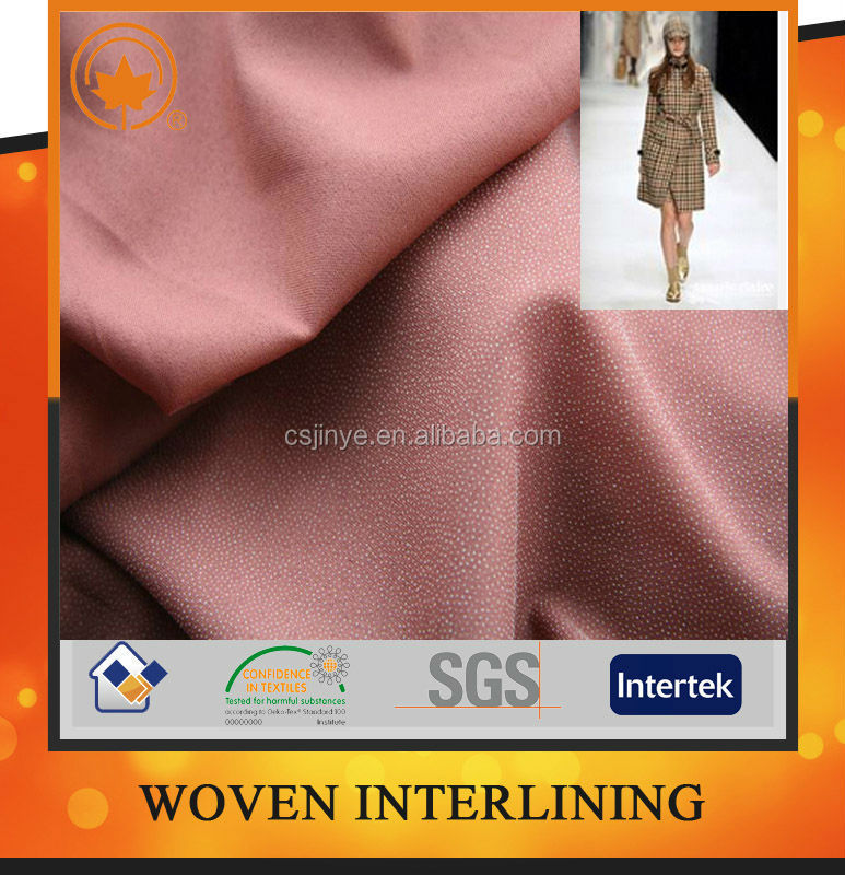 Красочные одежды плавкие interlining ткань с oekotex 100