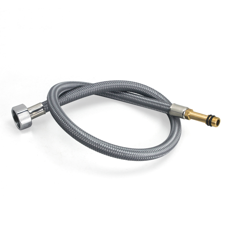 Сильфоння подводка для газа и воды TIM (редукционная) 30- 200 cм, 1/2" гайка - штуцер, арт