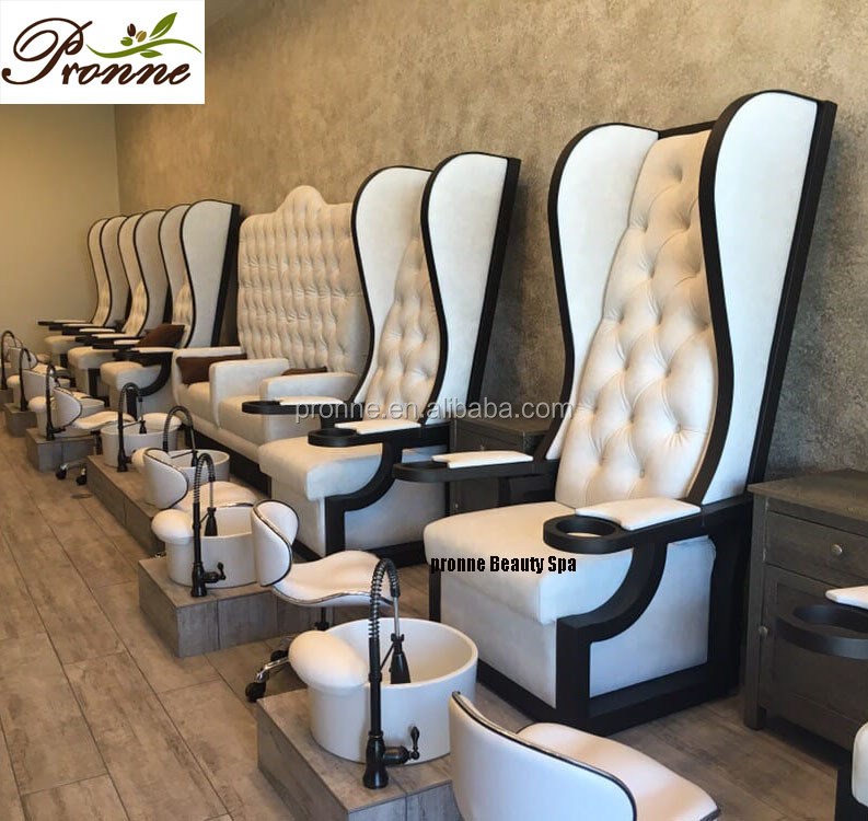 Китай nail spa королей стул белый стул для педикюра оптом в Хьюстон