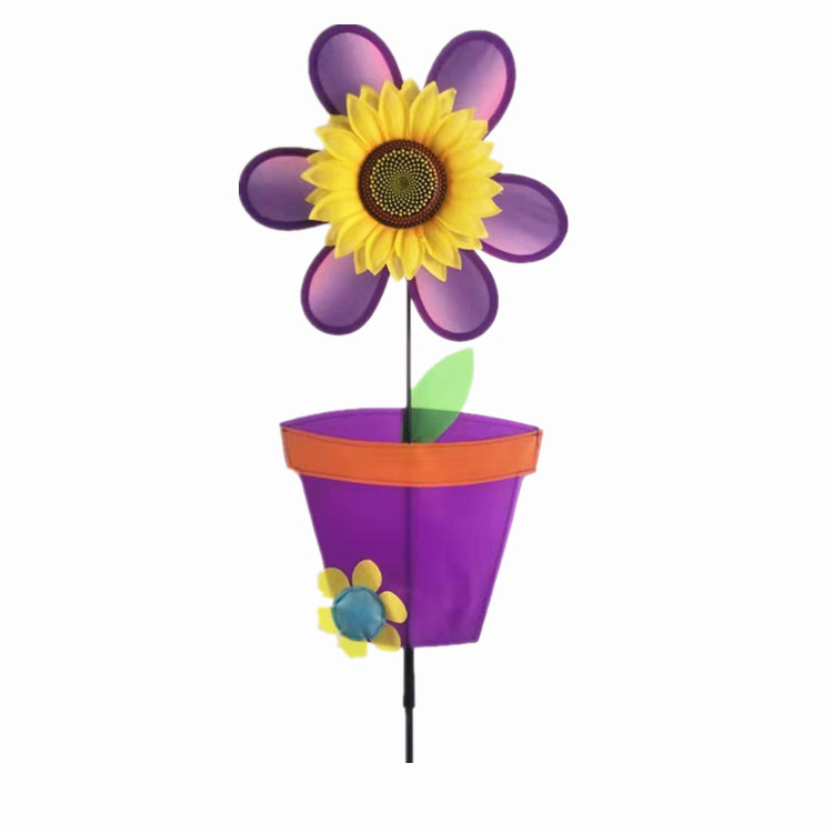 Домашнего использования и красочный цвет новый дизайн мельница Pinwheel для украшения сада