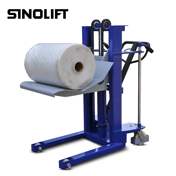 SINOLIFT CTY1000-M700 ручной гидравлический рулонный подъемник
