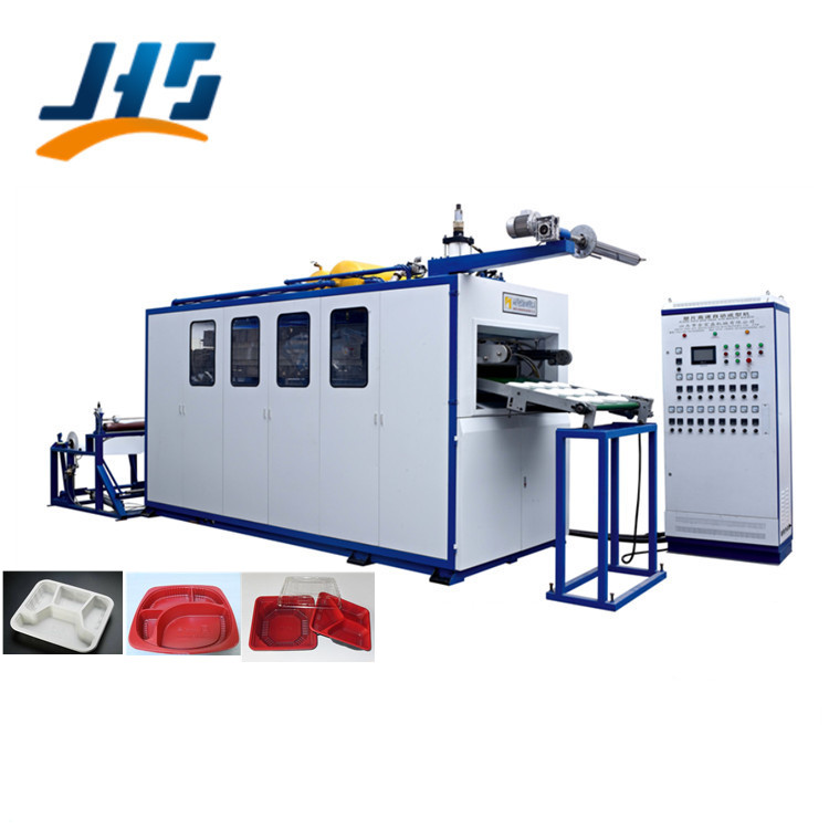 Бренд JHS, изготовление пластиковых крышек и автоматическая штабелирующая машина