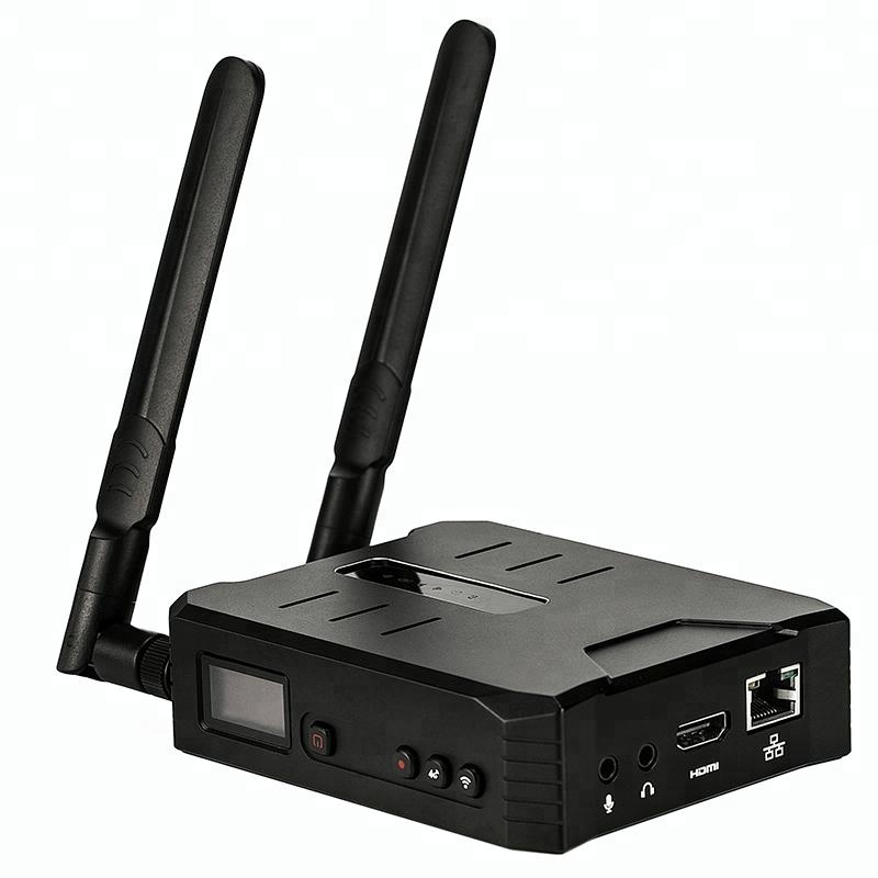 3G 4G Wi-Fi беспроводной HDMI H264 H265 IP-видеокодер для прямой трансляции на youtube