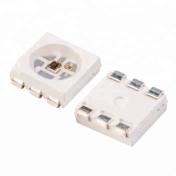 Хорошая цена 6 Pin Sanan SK9822 APA102C IC 5050 RGB LED чип
