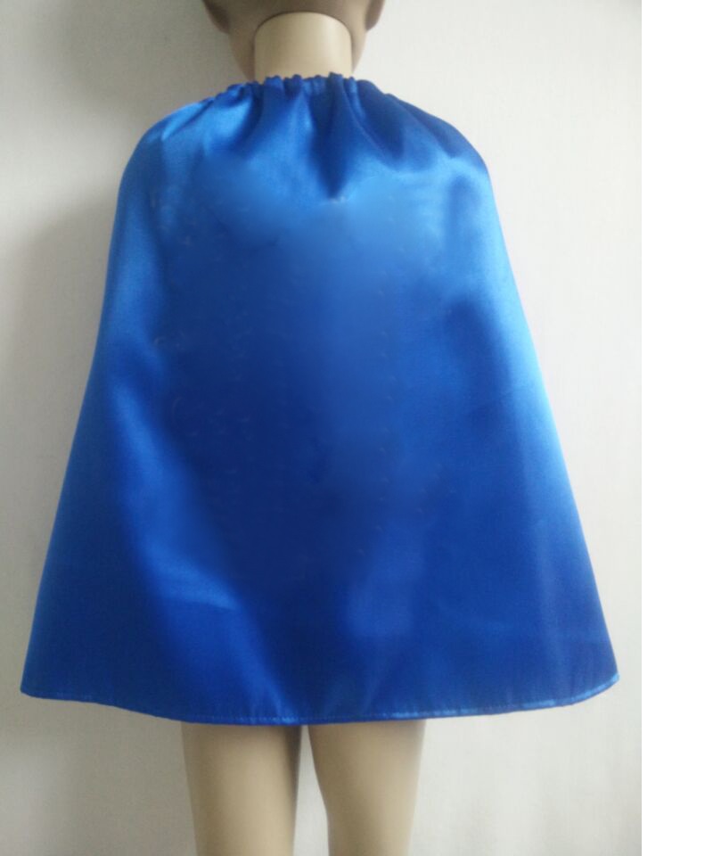 Custom Printing logo Kids Polyester Cape for Party