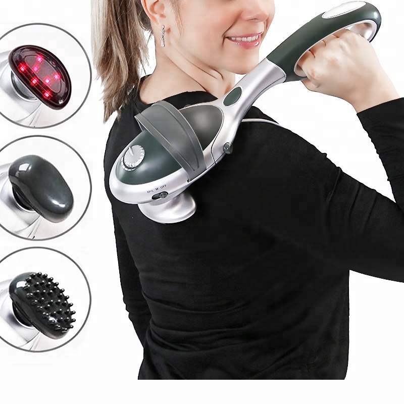 2019 Health care Product Personal Medical care Electric infrared Heating Handheld Massage hammer stick
