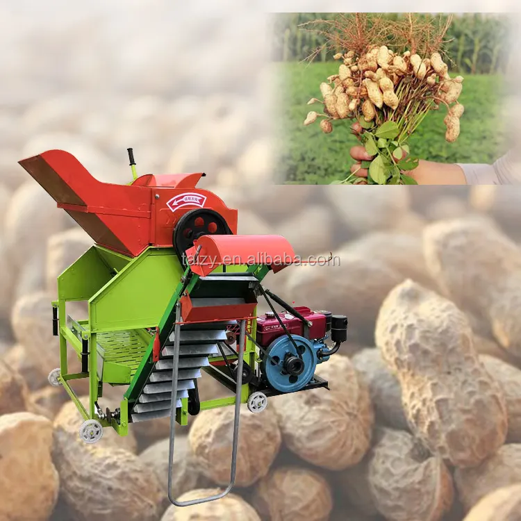 Factory supply diesel engine groundnut picking peanut picker machine price in Kenya