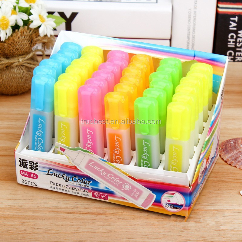 Fat highlighter ручка для рисования, разноцветная ручка highlighter