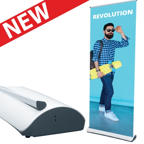 Недавно двойные стороны bannner Дисплей стенды roll up баннеры 85*200 см