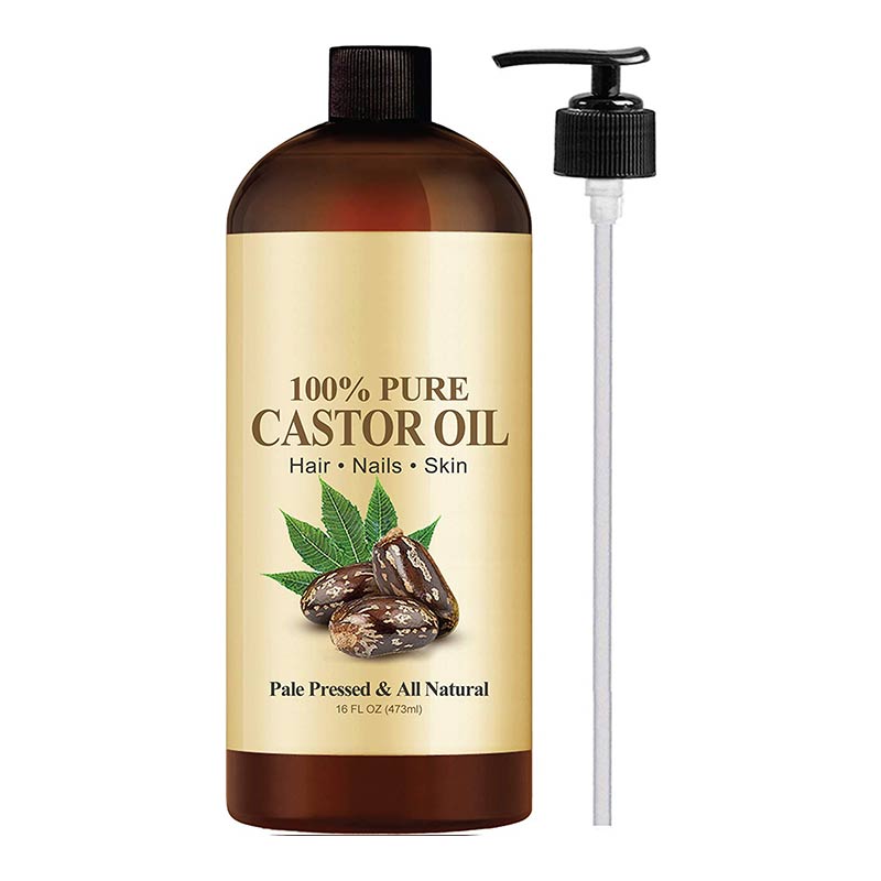 Essential Oils Body Face Oil Eyelashes Eyebrows Lash Hair Growth Serum Mascara Brush Kit Castor Oil Organic Private Label