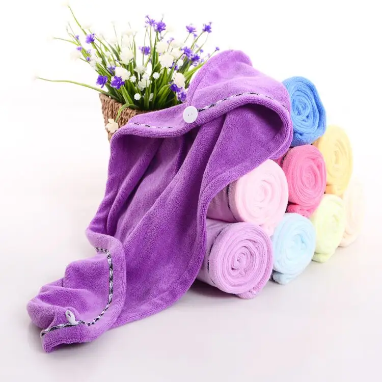 Washable 80 polyester 20 polyamide microfiber towel quick dry hair towel