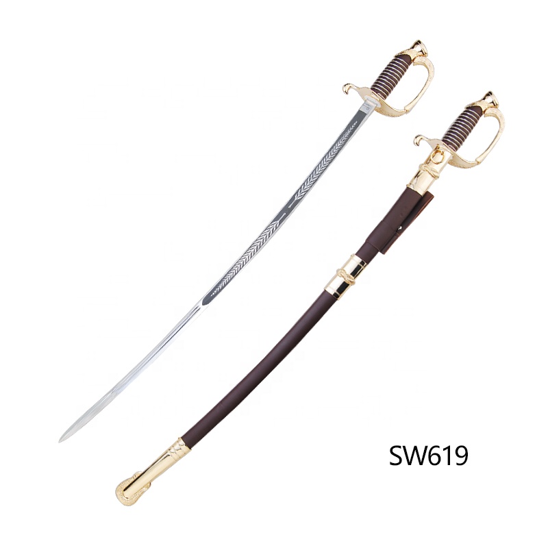 Меч офицера SW619 с металлической ручкой