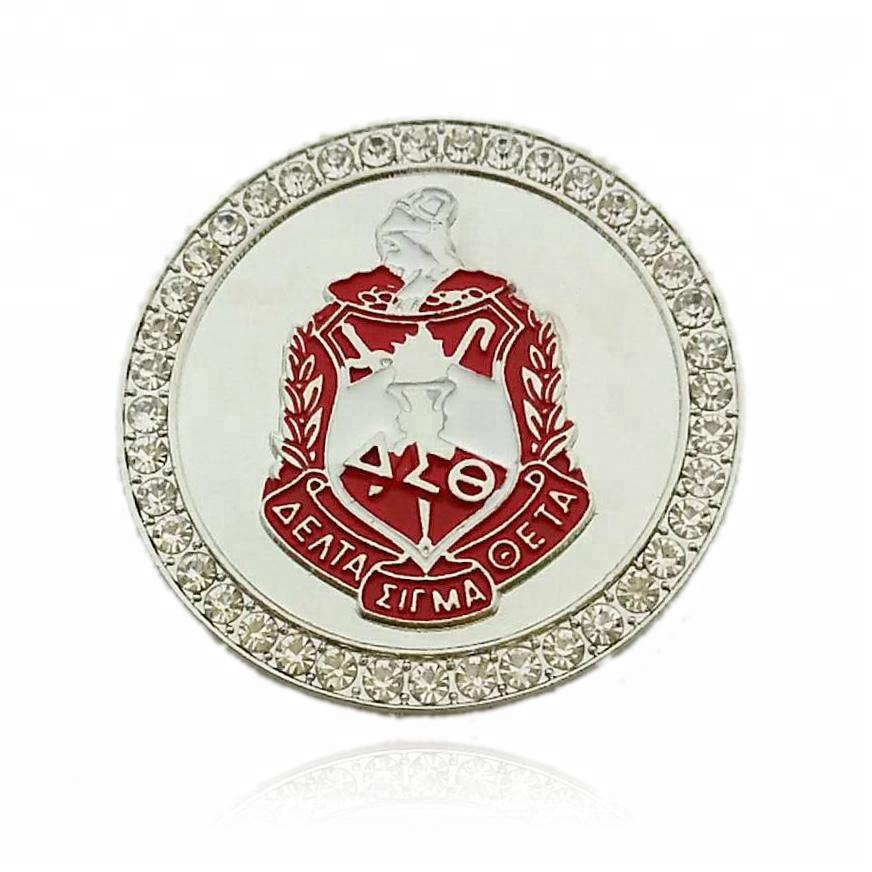 Новая брошь Delta Sorority DST Crest, ювелирные изделия