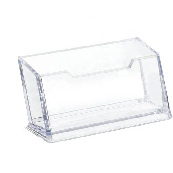 Clear Plexiglass Business Card Holder Organizer Acrylic Premium Business Card Holder Display