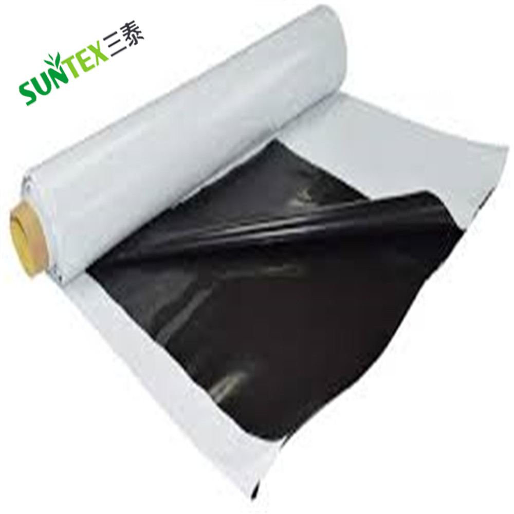200um черный белый ldpe парник для птицы выращивания брезент/гидропоники Panda фильм в Соединенных Штатах