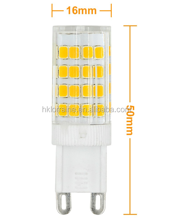 Светодиодная лампа-кукуруза G9, 5 Вт, 4 Вт, 6 Вт, 8 Вт, 10 Вт, 51x2835 SMD, светодиодная лампа-лампа в теплой белой энергосберегающей лампе