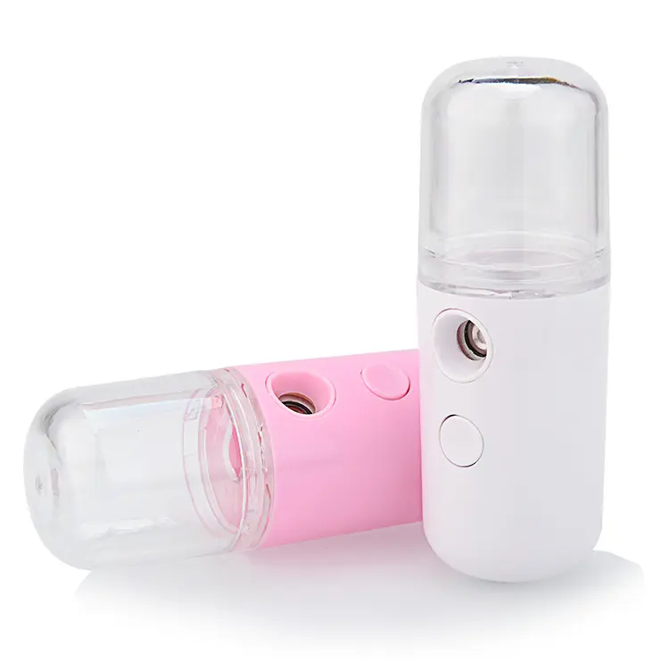 New Products 2019 Electric Mini Cool Mist Sprayer Skin Deep Cleansing Moisturizing Nebulizer Facial Steamer with Factory Price