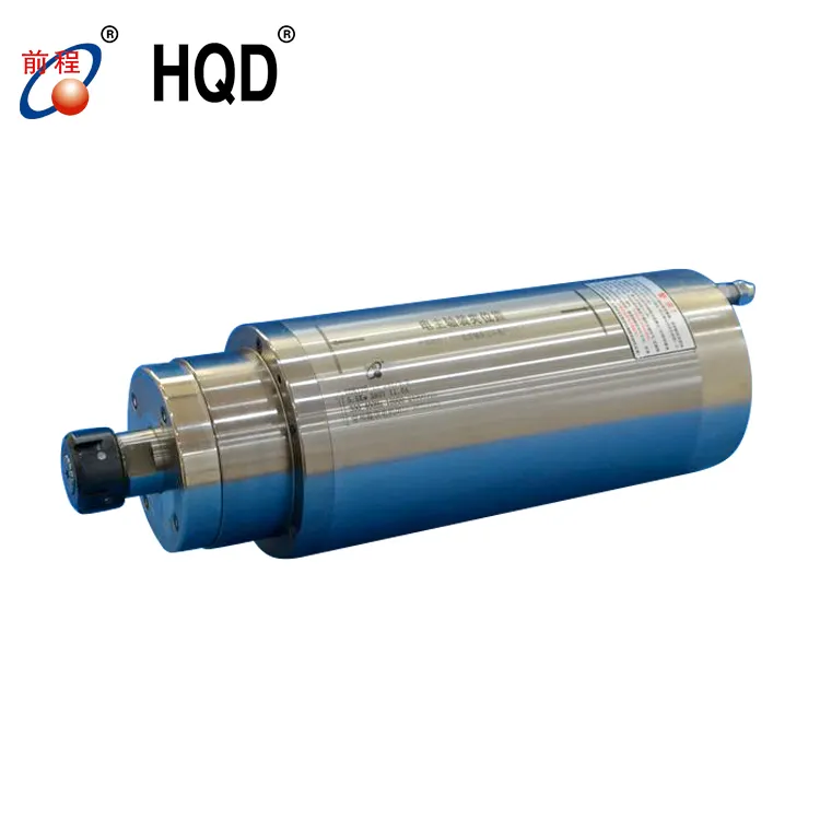 GDK125-18-24Z/5.5 5.5kw water cooling spindle motor for CNC machine stone and metal cutting