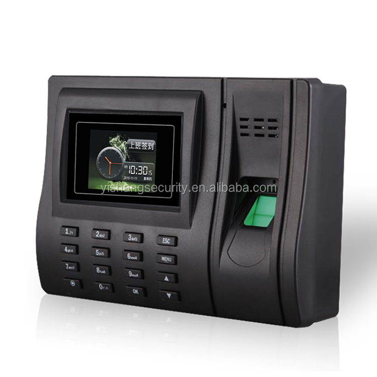 Высококачественная автономная USB-машина для записи времени и отпечатков пальцев