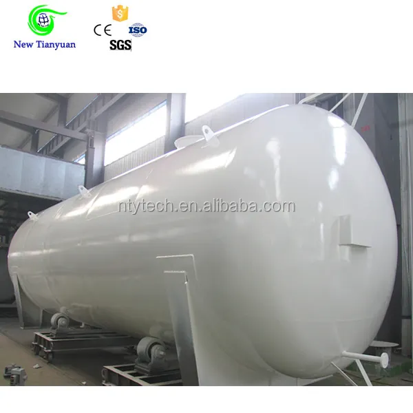 40Ft Cryogenic Liquid Mobile Skid LNG LPG Gas Tank Semi Trailer