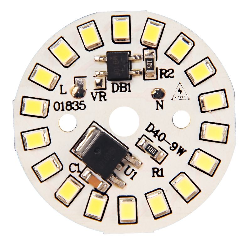 Pcb Производитель Ультра Яркость AC 220V smd2835 led алюминиевая печатная плата 9W