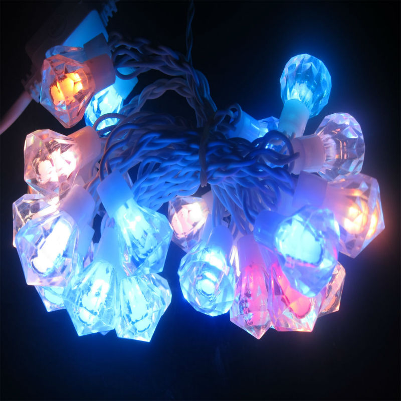 Из светодиодов алмазный свет шнура 50 шт. RGB