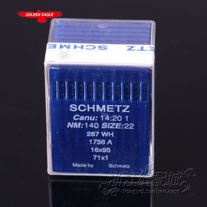 [SCHMETZ needle ] lockstitch sewing machine DBX1 / 16X231 287WH 1738 (A) 22# 140